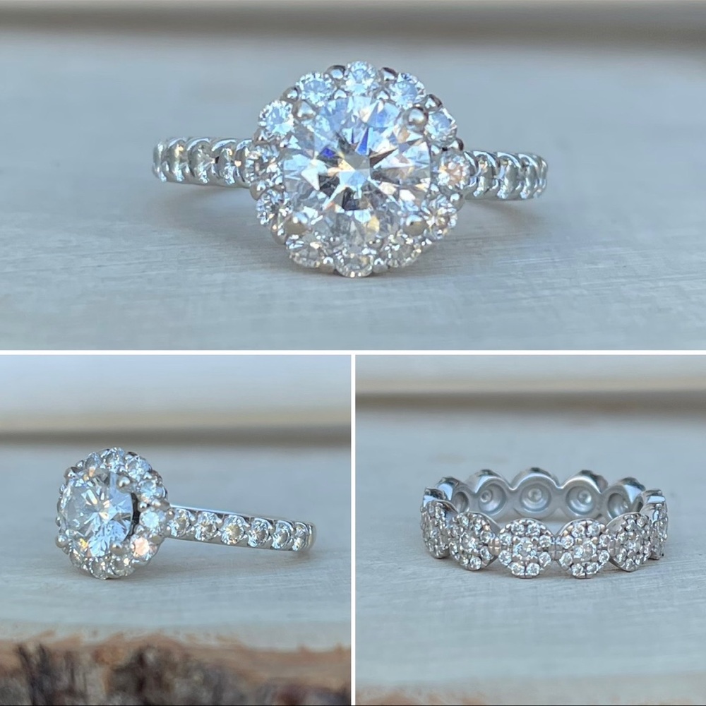 Beautiful wedding ring set!
